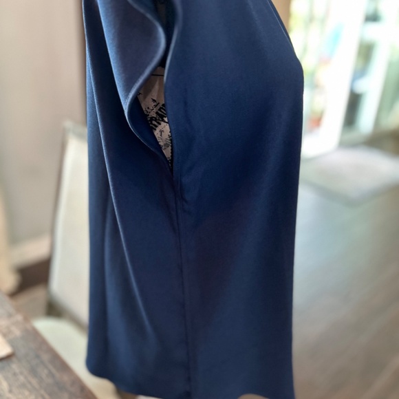 🔷NWOT-STELLA & DOT SIENNA TIE BOW TOP COLD SHOULDER ASYMETRIC🔷 - Picture 11 of 16